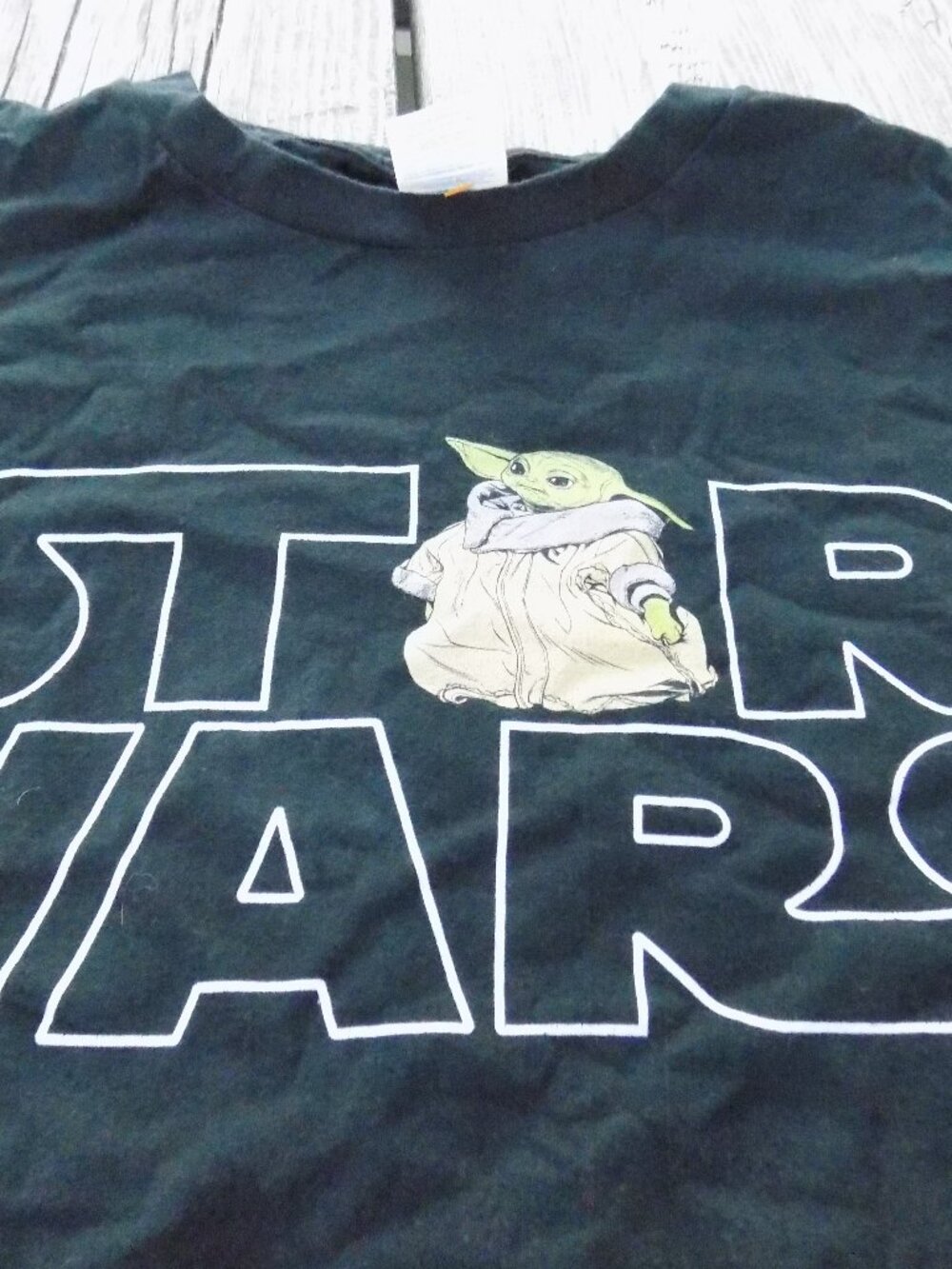 STAW WARS YODA T SHIRT XL PORT COMPANY